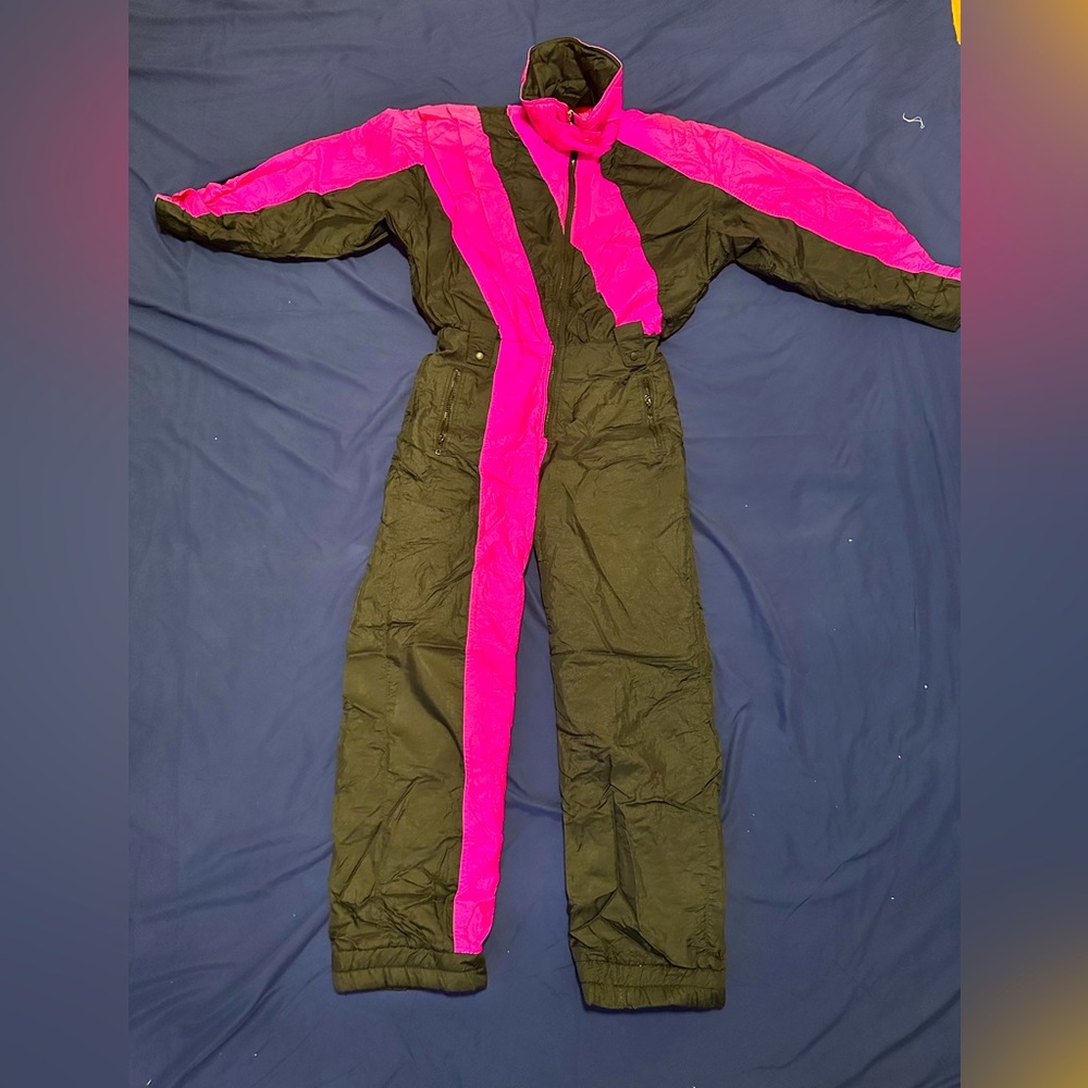 Vintage Ski Snow Suit One Piece Jumpsuit Tyrolia by Head
